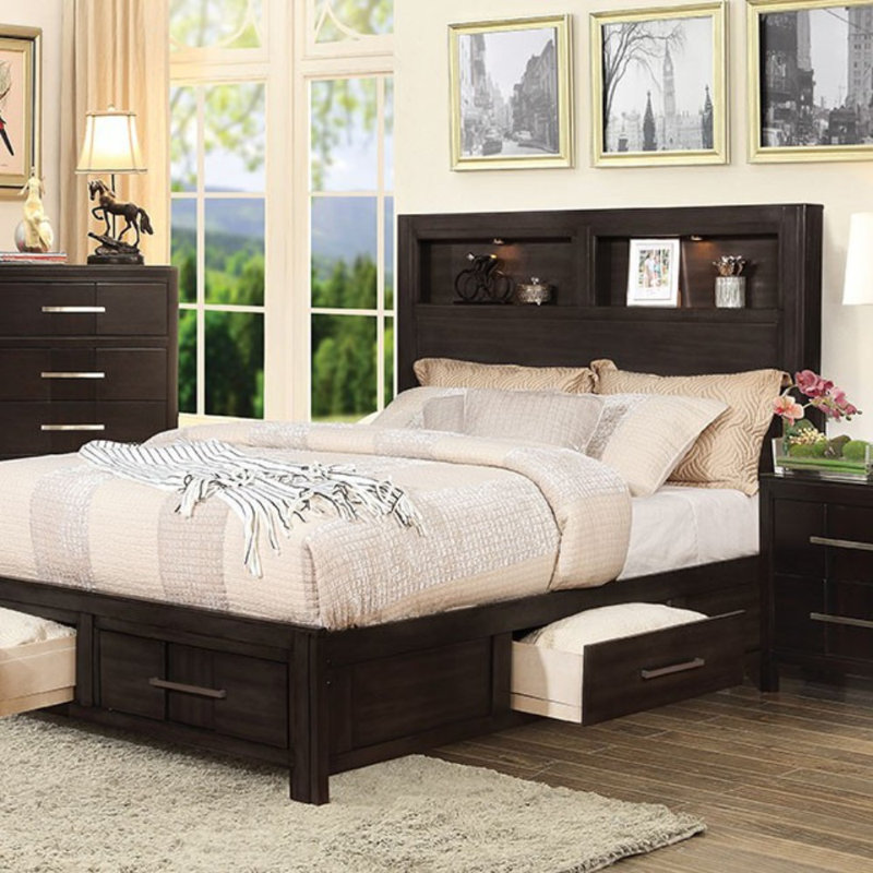 Darby Home Co Benefiel California King Storage Platform Bed Wayfair